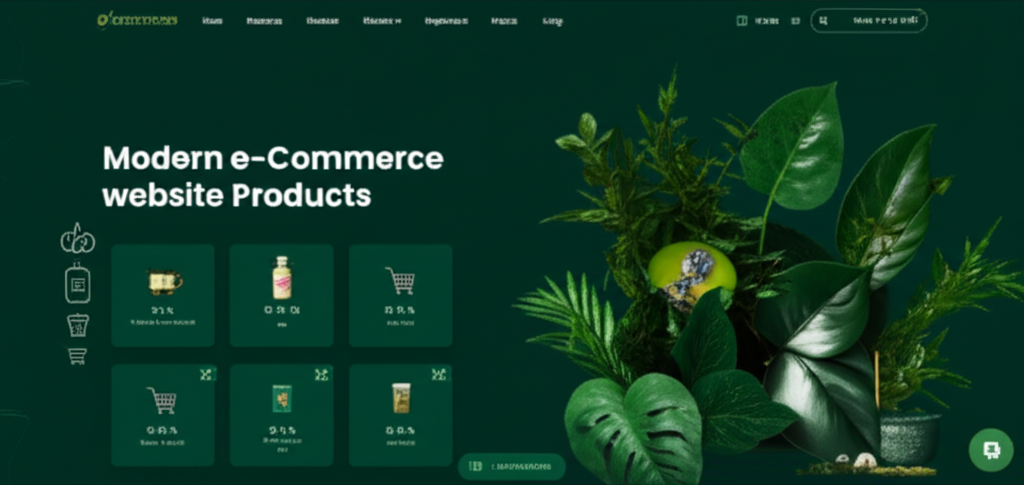 E-commerce Landing